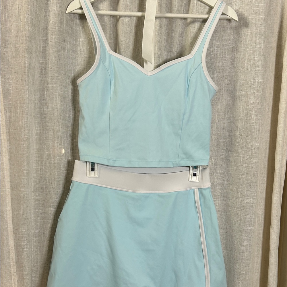 Light Blue Women's Two-Piece Set
